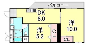 グリーンバレースマの物件間取画像